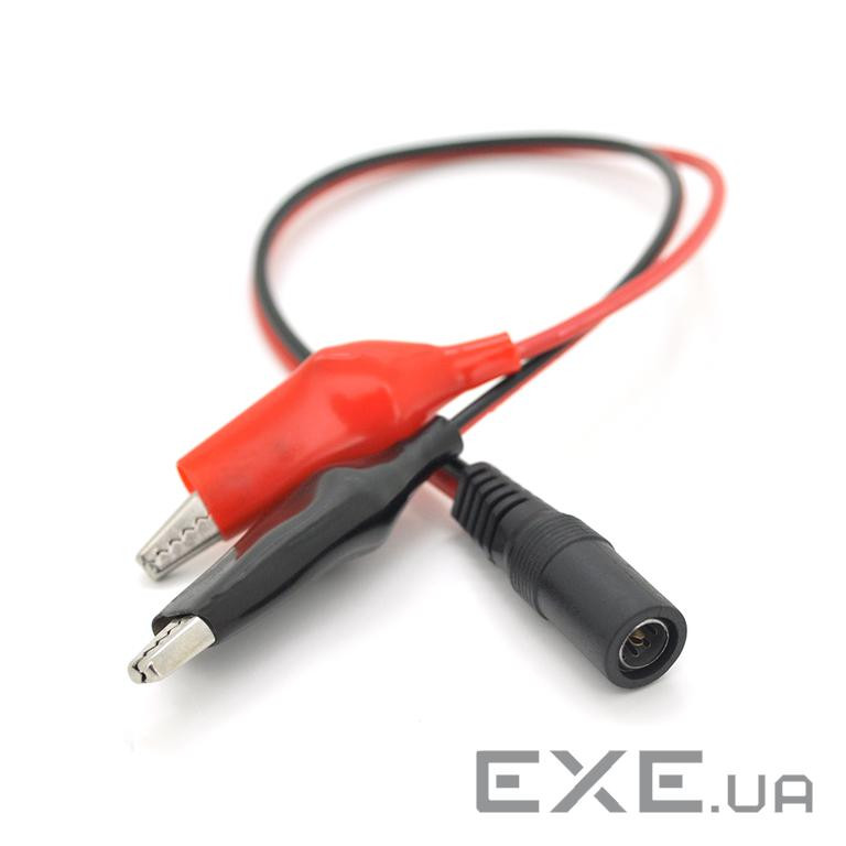 З&apos,єднувальні дроти 5.5*2.5 мама із затискачами АКБ, довжина 0.3м, мідний провід 1.0 мм2 (20528) 2 (20528)