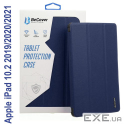 Чохол до планшета BeCover Tri Fold Hard Apple iPad 10.2 2019/2020/2021 Deep Blue (706865) (706865)