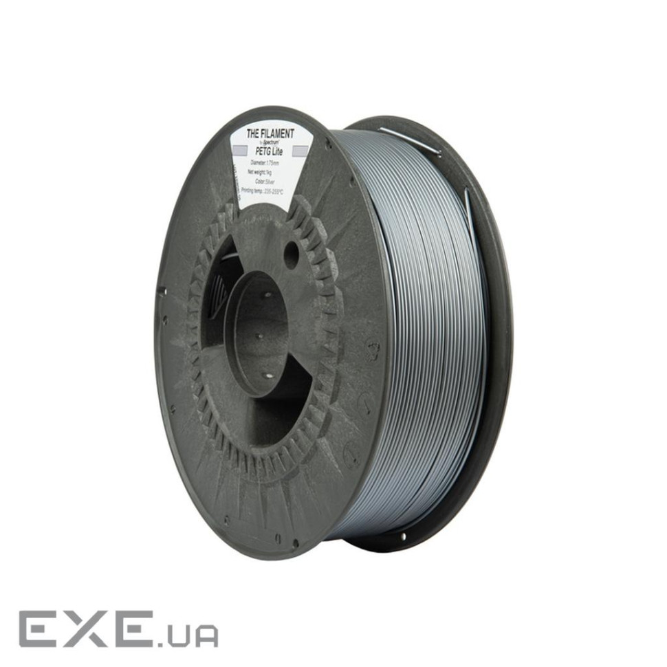 Пластик для 3D-принтера The Filament PETG Lite 1.75mm SILVER 1kg (TF-24241) (TF-24241 SILVER 1kg)
