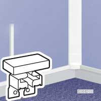 Заглушка Legrand до міні-каналу 40x12.5 мм, DLPlus (031204)