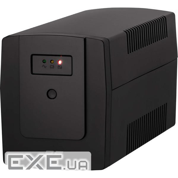 Лінійно-інтерактивний ДБЖ 2E ED1200, 1200VA/720W, LED, 3xSchuko (2E-ED1200)
