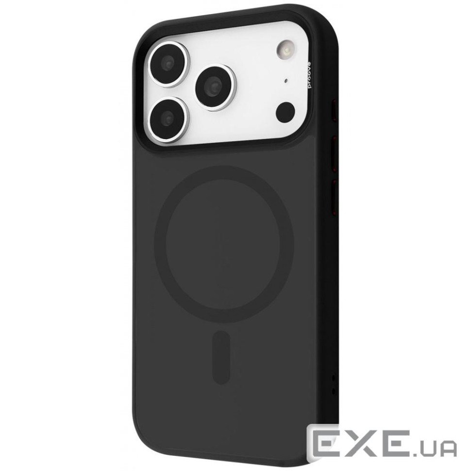 Чехол Proove Sapphire Case with Magnetic Ring iPhone 17 Pro black titanium (PCSAIP17P036)