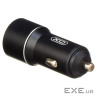 Зарядний пристрій XO TZ09 2.4A/2 USB + cable microUSB Black (XO-TZ09M-BK)