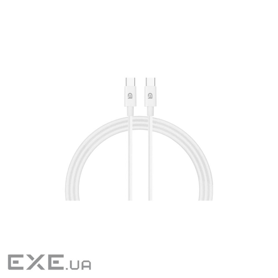 Дата кабель USB-C to USB-C 1.2.0m ABMM093L white Armorstandart (ARM64300)