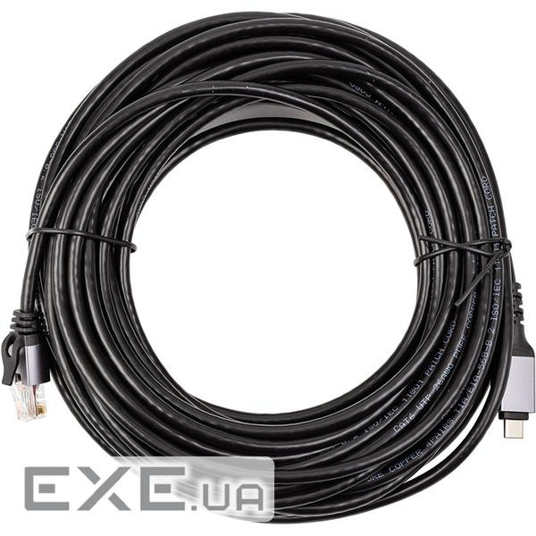 Кабель USB Type-C - RJ45, 15m (CA914968)