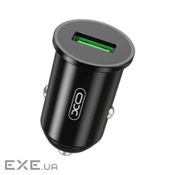 Зарядний пристрій XO QC 3.0 CC35 18W/1USB Black (XO-CC35-BK)