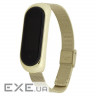 Ремінець BeCover Metal для Xiaomi Mi Smart Band 5/Mi Smart Band 6 Gold (705148)