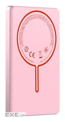Портативний зарядний пристрій WRL 5000MAH PINK IP135AP2 MOMAX