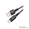 Дата кабель USB 2.0 AM to USB-C 2.0m 120W black Essager (EXC120-CGA01-P)