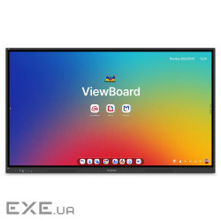 Інтерактивна панель IFP6534 (65",EDLA,4K,40 Multi touch, 8Gb/128GB, Android 14,2*20W) VIEW (VS20436)