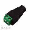 Конектор Greenvision GV-DC female (100 шт) (3588)