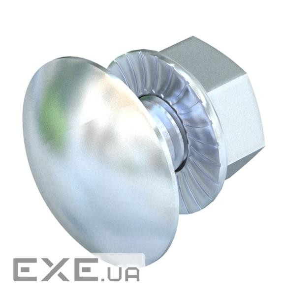 Болт із напівкруглою головкою з комбінованою гайкою, М6х12мм OBO (пак. 100шт) ) 6406130