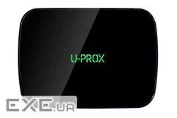 Інтелектуальна централь U-Prox MPX LE Black, ethernet, wi-fi, 2 LTE, фотоверіфікація (4820261371345)