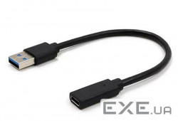 Перехідник USB3.0 Type-C (USB-вилка/C-розетка) Cablexpert (A-USB3-AMCF-01)