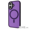 Чехол WAVE Matte Insane Case with Magnetic Ring iPhone 17 deep purple (64343 deep purple)