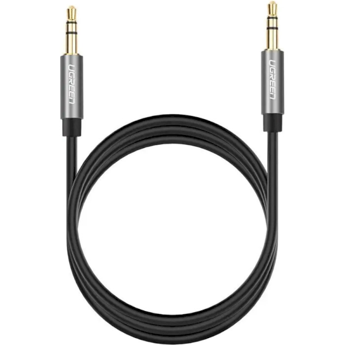 Кабель мультимедійний 3.5mm M to 3.5mm M 2.0m AV119 black Ugreen (10735) (90401962)