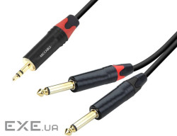 Готовые кабели miniJack-2xJackMono 2m Кабель ABCCABLS MA310L2