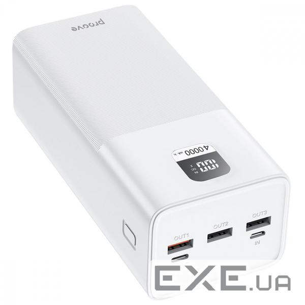 Портативна Батарея Proove Giant 100W 40000mAh white (PBGI99320002)
