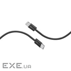 Дата кабель USB-C to Lightning 1.2m Promate (ecoline-ci120.black)