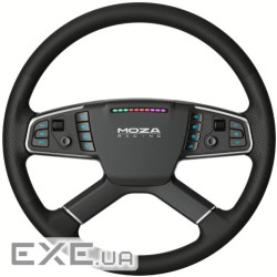 Кермо MOZA Racing TSW Truck 40cм.,14 кн. RGB, чорне (RS060)