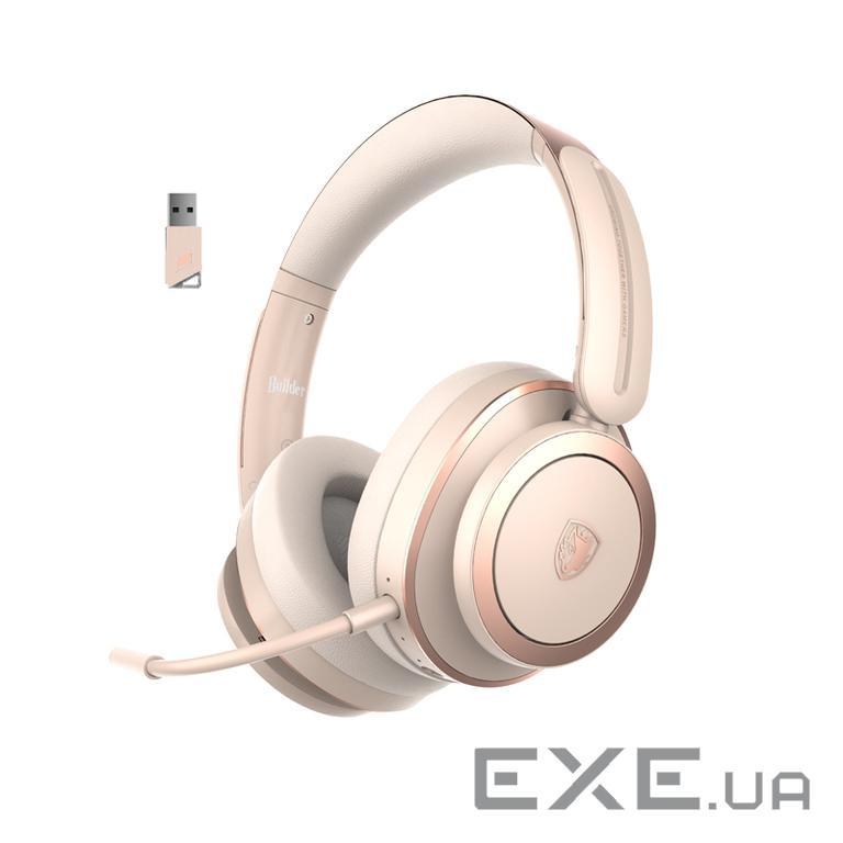 Гарнітура Sades SA-208 Builder Golden/Pink (sa208gp)