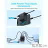 мережева зарядка ANKER Zolo Charger - 50W, 2xUSB-C & 2xUSB-A (Чорна) (A121EG11)