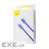 Кабель BASEUS Crystal Shine Series Fast Charging Data Cable Type-C to iP 20W 2м Purple (CAJY000305)