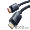 Кабель BASEUS Crystal Shine Series Fast Charging Data Cable Type-C to iP 20W 2м Purple (CAJY000305)