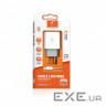 Зарядний пристрій SkyDolphin SC38T (1USBx2.4A) White (MZP-000182) + кабель Lightning