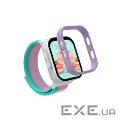 Смарт-годинник Gelius Pro GP-PK008 (Rainbow) White Kids smart watch with GPS/4G