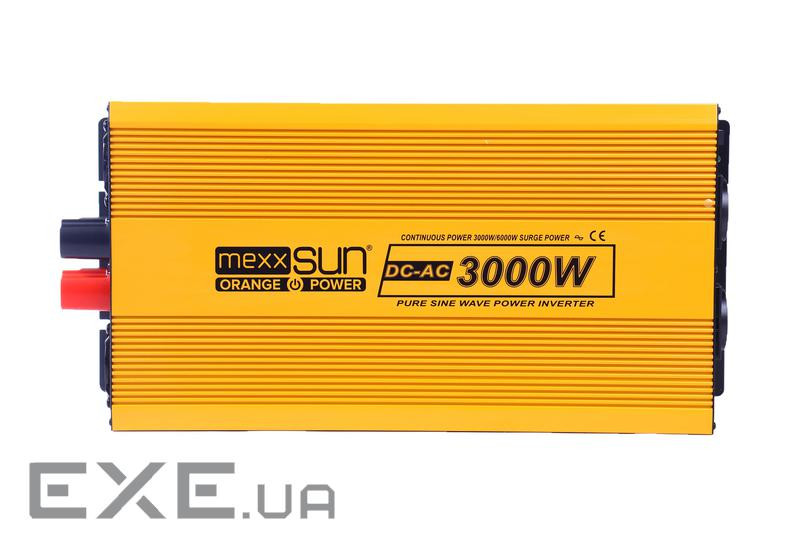 Автомобільний інвертор Mexxsun MXSPSW-3000, 12V/220V, 3000W (MXSPSW-3000-12S)