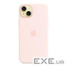iPhone 15 Plus Silicone Case with MagSafe - Light Pink,Model A3124 (MT143ZM/A)