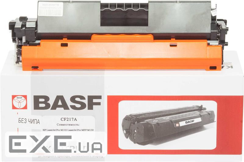Картридж BASF для HP LJ Pro M102/M130 аналог CF217A Black without chip (KT-CF217A-WOC)