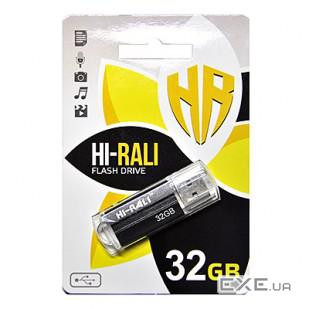 Флеш-накопичувач Hi-Rali 32 GB Corsair series Black (HI-32GBCORBK)