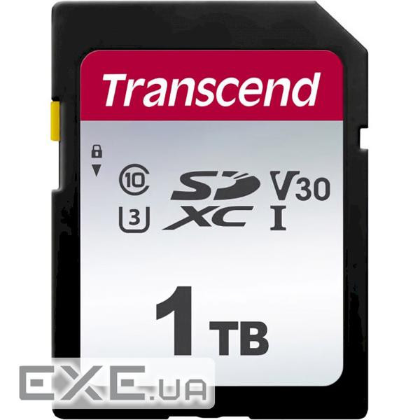 Карта пам'яті Transcend 1 TB SDXC UHS-I U3 300S (TS1TSDC300S)
