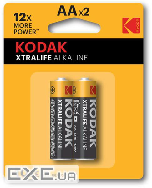 Батарейка KODAK Xtralife AA 2шт/уп (30413382)