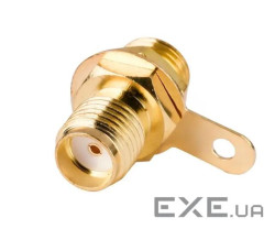 Роз&apos,єм SMA Female монтаж на корпус з гайкою під паяння ціна за 1 шт (YT42265)