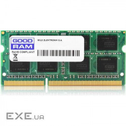 Оперативна пам'ять Goodram 4GB SO-DIMM DDR3 1600 MHz (GR1600S3V64L11S/4G)