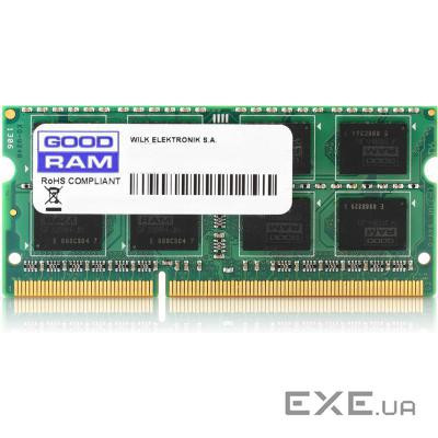 Оперативна пам'ять Goodram 4GB SO-DIMM DDR3 1600 MHz (GR1600S3V64L11S/4G)