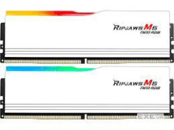 Модуль пам'яті G.SKILL Ripjaws M5 Neo RGB Matte White DDR5 6400MHz 32GB (F5-6400J3240G16GX2-RM5NRW)