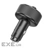 АЗП з FM-модулятором HOCO E82 Guerrero PD30W+QC3.0 car BT FM transmitter Black (6942007620642)