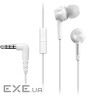 Навушники Panasonic RP-TCM115GC White (RP-TCM115GC-W) (RP-TCM115GCW)