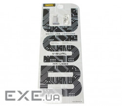 Перехідник Visual MicroUSB to Lightning, silver Remax (RA-USB2-SILVER)
