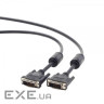 Кабель мультимедійний DVI M to DVI M 3.0m 24+1pin Cablexpert (CC-DVI2-BK-10)