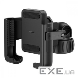 Автомобільний тримач Baseus GoTrip Bike Phone Mount black (C40572301111-00)