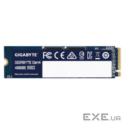 SSD диск GIGABYTE Gen4 4000E 500GB M.2 NVMe (G440E500G)