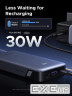 УМБ Ugreen 20000mAh 30W PD/QC, USB-A, 2xUSB-С (PB532) Gray (55989B)