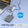 Концентратор Vention USB3.1 Type-C --> USB 3.0x3/SD/TF/PD 100W Hub 6-in-1 (TNHHB)