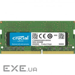 Модуль пам'яті CRUCIAL SO-DIMM DDR4 3200MHz 32GB (CT32G4SFD832A)