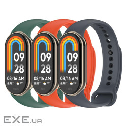 Ремінець до фітнес браслета Armorstandart комплект 3шт Xiaomi Smart Band 10/9/8 Basic (ARM75072)